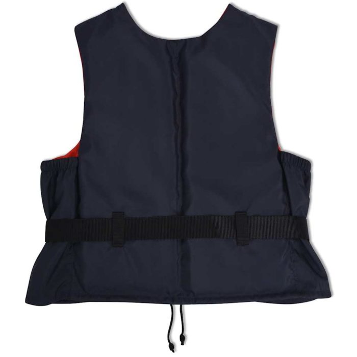 vidaXL Flytevest 50 N 50-70 kg marineblå