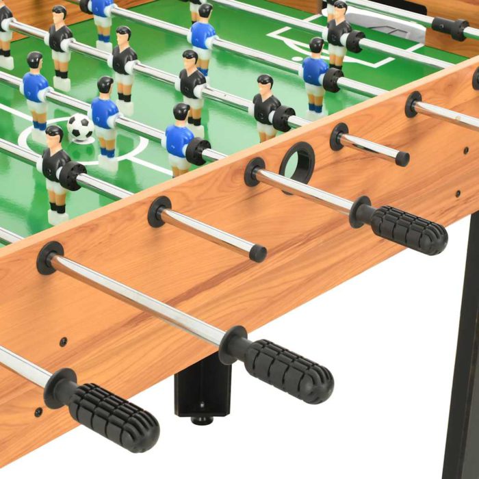 vidaXL Multi-spillbord 15-i-1 121x61x82 cm lønnetre
