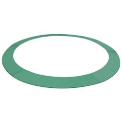 vidaXL Sikkerhetsmatte PE grønn 3,66 m rund trampoline