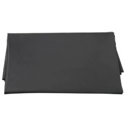vidaXL Underlag til sandkasse svart 120×110 cm