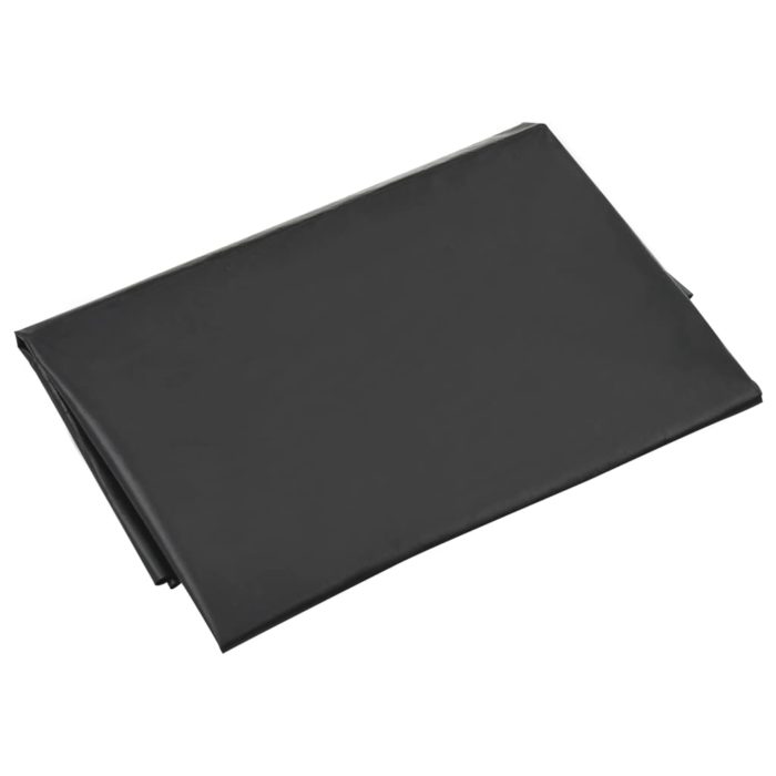 vidaXL Underlag til sandkasse svart 120×110 cm