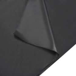 vidaXL Underlag til sandkasse svart 120×110 cm
