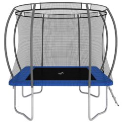 vidaXL Trampolinesett rektangulær 335x244x90 cm 150 kg
