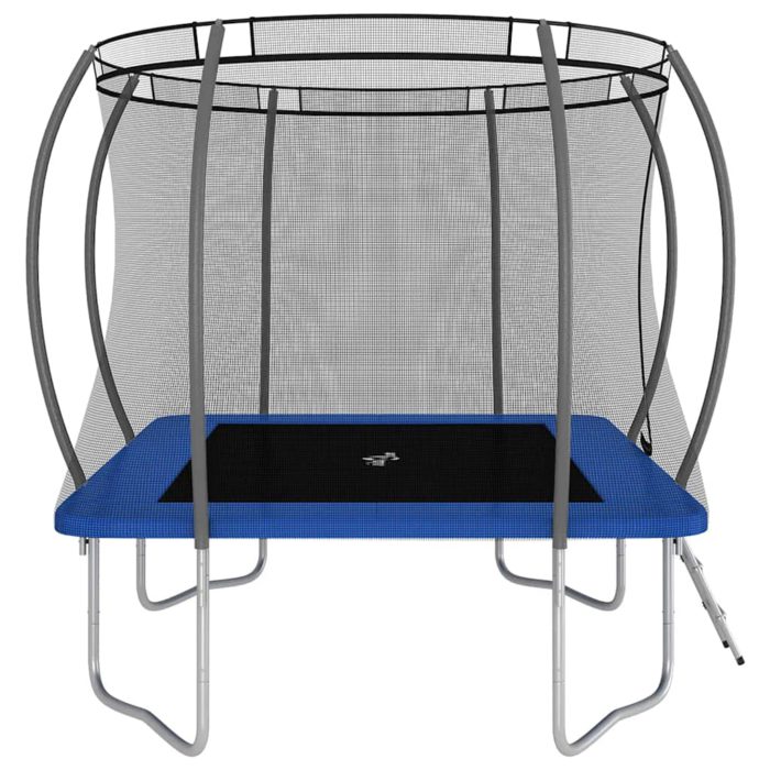 vidaXL Trampolinesett rektangulær 335x244x90 cm 150 kg
