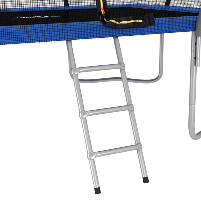 vidaXL Trampolinesett rektangulær 335x244x90 cm 150 kg