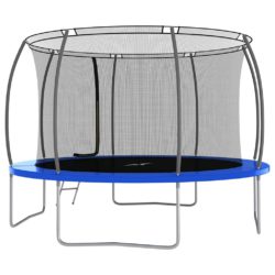 vidaXL Trampolinesett rund 366×80 cm 150 kg