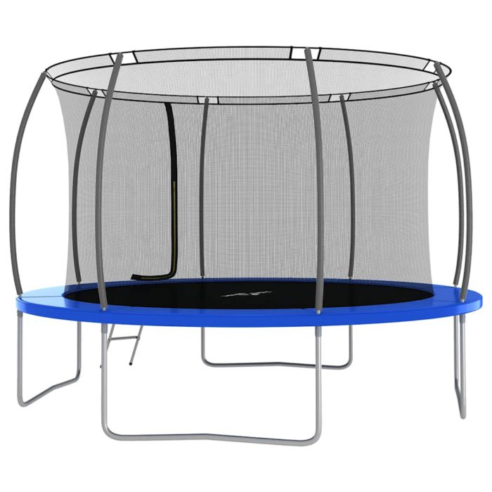 vidaXL Trampolinesett rund 366×80 cm 150 kg