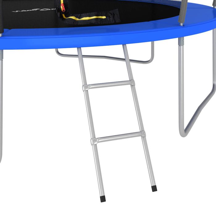 vidaXL Trampolinesett rund 366×80 cm 150 kg