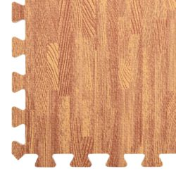 vidaXL Gulvmatter 6 stk trekorn 2,16 ㎡ EVA-skum