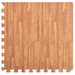 vidaXL Gulvmatter 12 stk trekorn 4,32 ㎡ EVA-skum