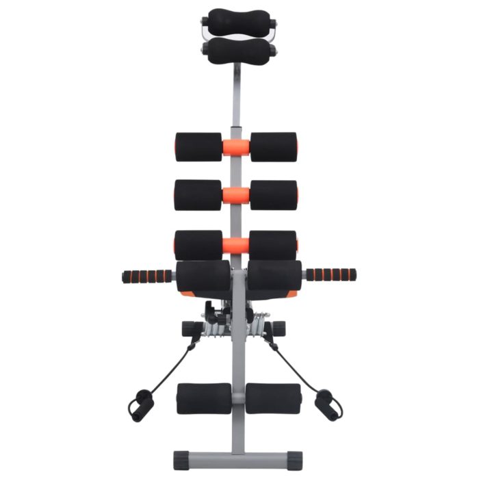 vidaXL L-formet magetrener med elastiske strenger