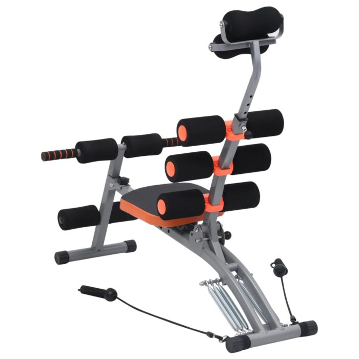 vidaXL L-formet magetrener med elastiske strenger