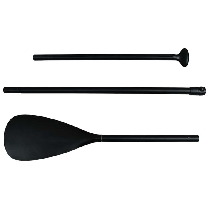 vidaXL Oppblåsbart padlebrettsett 366x76x15 cm grønn