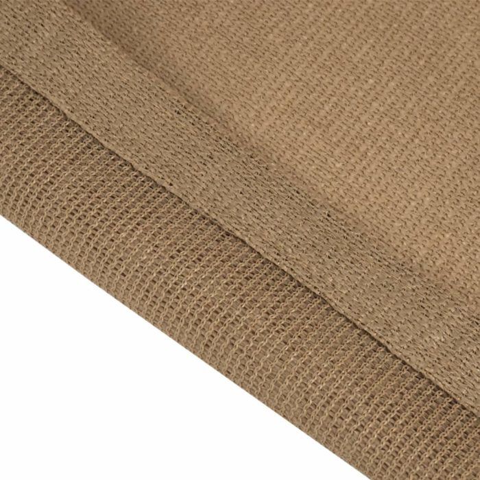 vidaXL Teltteppe gråbrun 400×700 cm HDPE