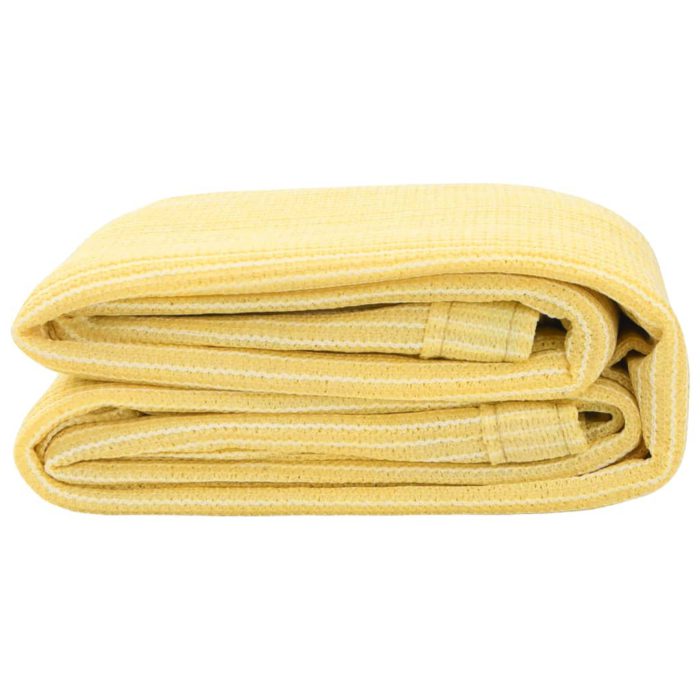 vidaXL Teltteppe 400×400 cm beige