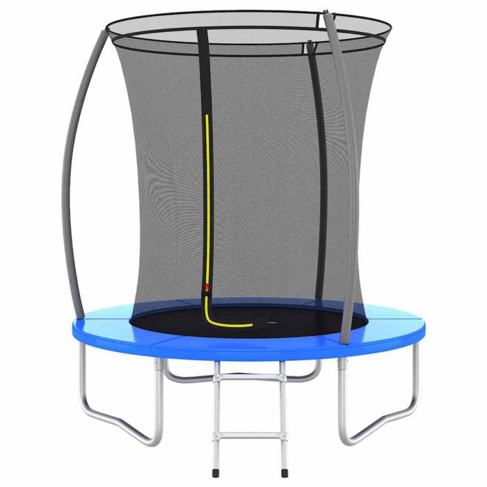 vidaXL Trampolinesett rund 183×52 cm 80 kg