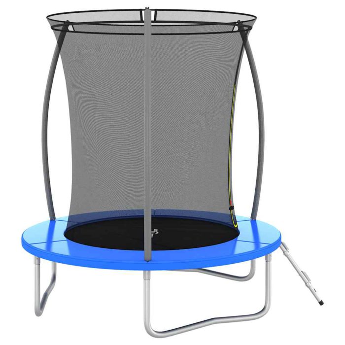 vidaXL Trampolinesett rund 183×52 cm 80 kg