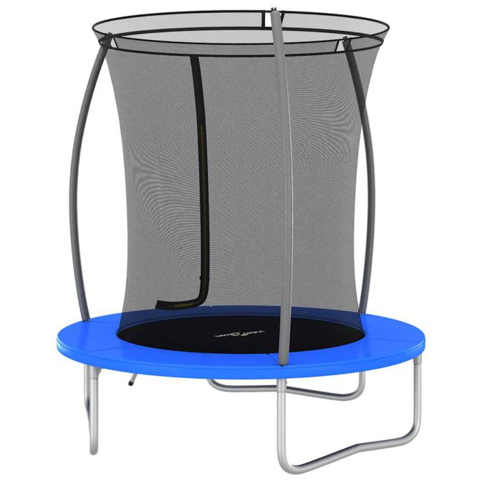 vidaXL Trampolinesett rund 183×52 cm 80 kg