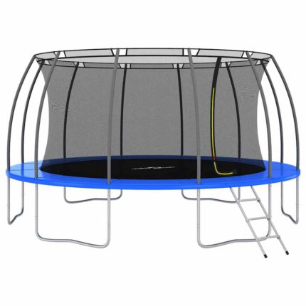 vidaXL Trampolinesett rund 488×90 cm 150 kg