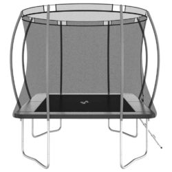 vidaXL Trampolinesett rektangulær 335x244x90 cm 150 kg