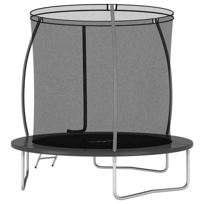 vidaXL Trampolinesett rund 244×55 cm 100 kg