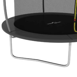 vidaXL Trampolinesett rund 244×55 cm 100 kg