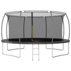 vidaXL Trampolinesett rund 460×80 cm 150 kg