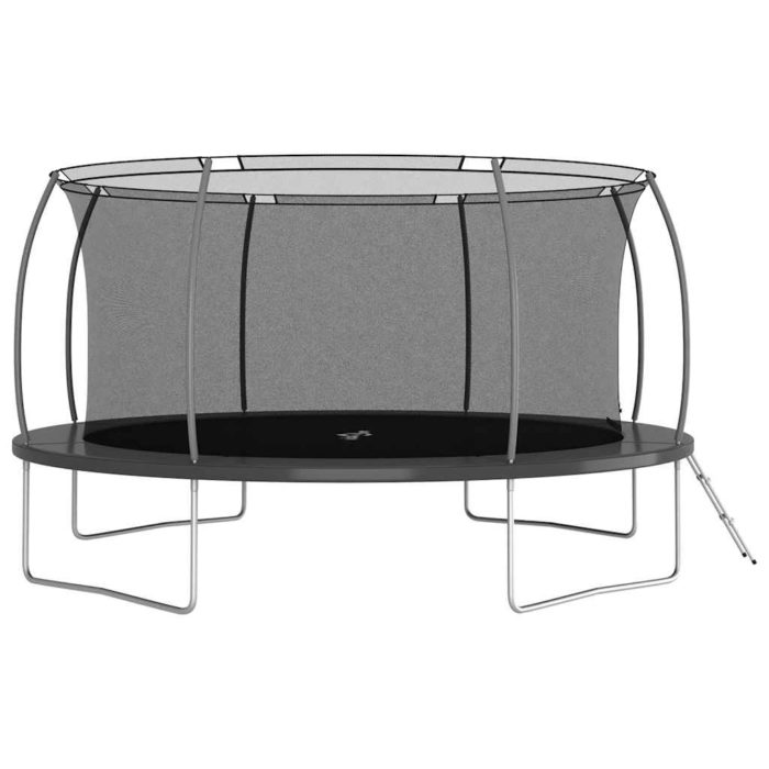 vidaXL Trampolinesett rund 460×80 cm 150 kg