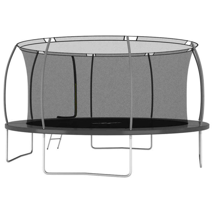 vidaXL Trampolinesett rund 460×80 cm 150 kg