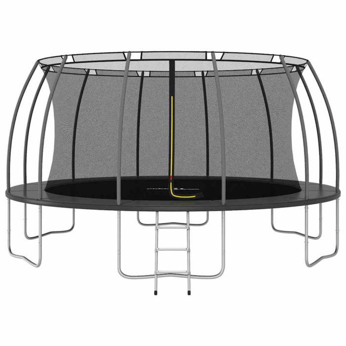 vidaXL Trampolinesett rund 488×90 cm 150 kg