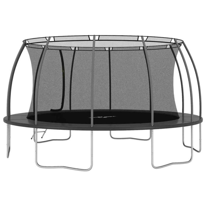 vidaXL Trampolinesett rund 488×90 cm 150 kg