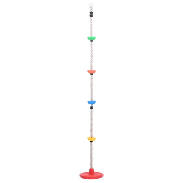 vidaXL Klatretau med plattformer og plate 200 cm