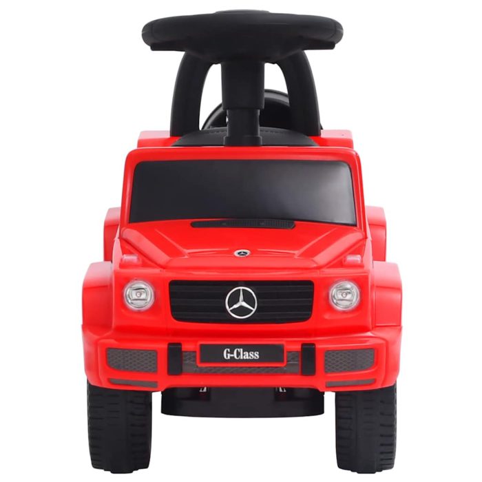 vidaXL Gåbil Mercedes-Benz G63 rød