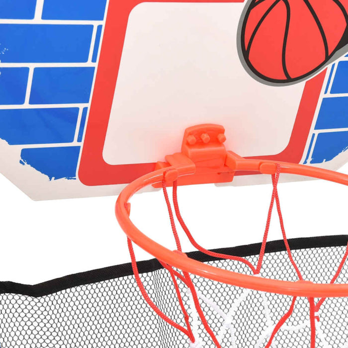 vidaXL Basketballsett for barn flerfunksjonelt gulv og vegg
