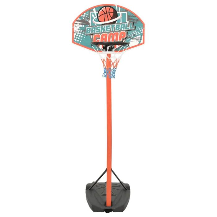 vidaXL Bærbart basketballkurvsett justerbart 180-230 cm