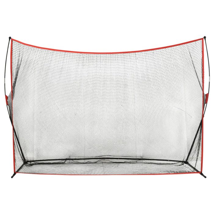 vidaXL Golftreningsnett 356×92,5×215 cm metall