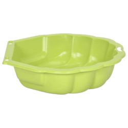 vidaXL Sandkasser 2 stk grønn 77x87x21 cm plast