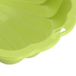 vidaXL Sandkasser 2 stk grønn 77x87x21 cm plast