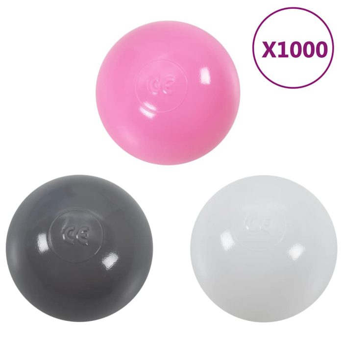 vidaXL Fargerike lekeballer for babybasseng 1000 stk