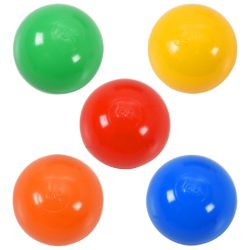 vidaXL Leketelt med 350 baller flerfarget