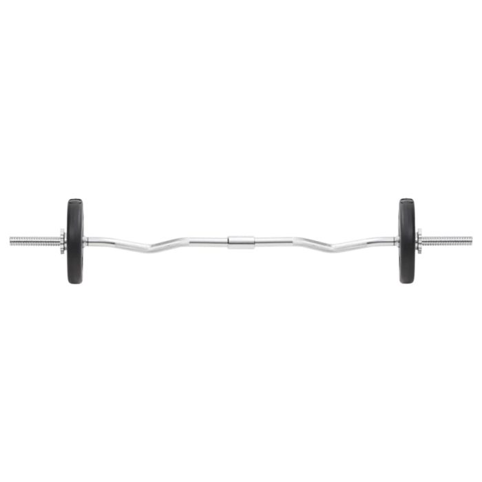 vidaXL Vektstang- og håndvektsett 30 kg