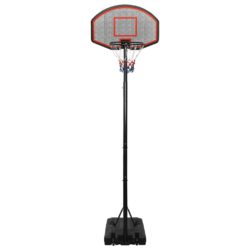 vidaXL Basketballstativ svart 282-352 cm polyeten