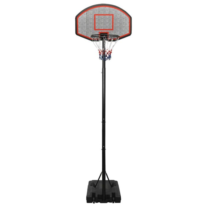 vidaXL Basketballstativ svart 282-352 cm polyeten