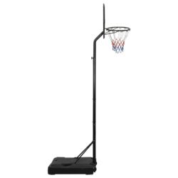 vidaXL Basketballstativ svart 282-352 cm polyeten
