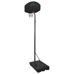 vidaXL Basketballstativ svart 282-352 cm polyeten