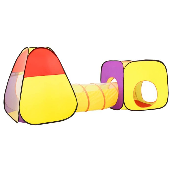 vidaXL Leketelt for barn flerfarget 255x80x100 cm