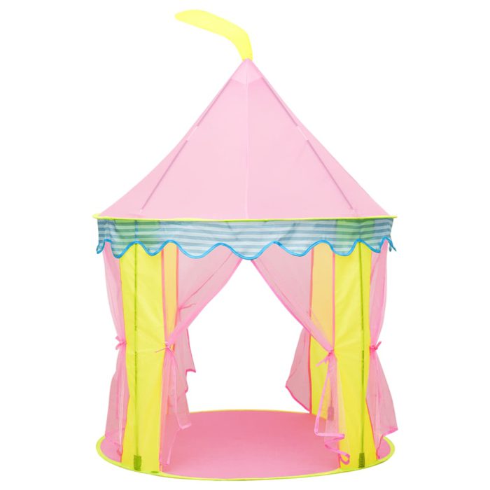 vidaXL Leketelt for barn rosa 100x100x127 cm