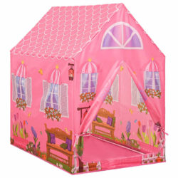 vidaXL Leketelt for barn rosa 69x94x104 cm