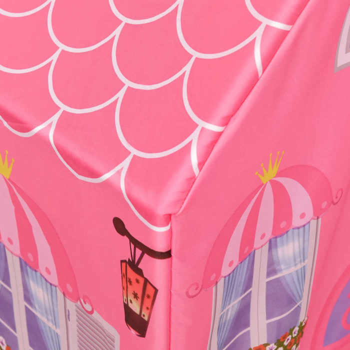 vidaXL Leketelt for barn rosa 69x94x104 cm