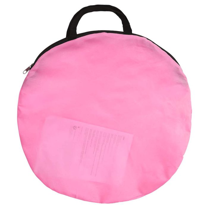 vidaXL Leketelt for barn rosa 70x112x70 cm